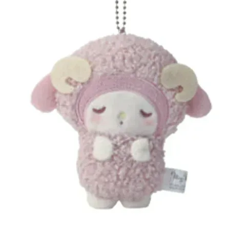 Sanrio Characters Goodnight Sheep Series Plush Mascot Pendant - Image 2