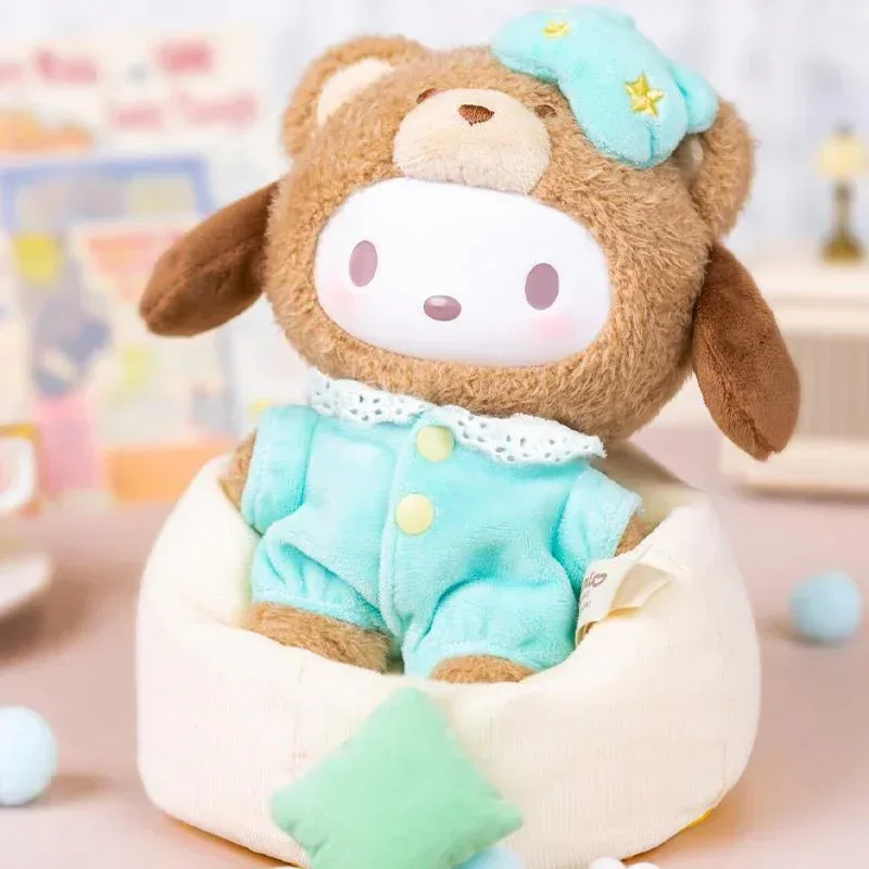 Sanrio Characters Latte Baby Series Plush Keychain Mystery Box - Image 5