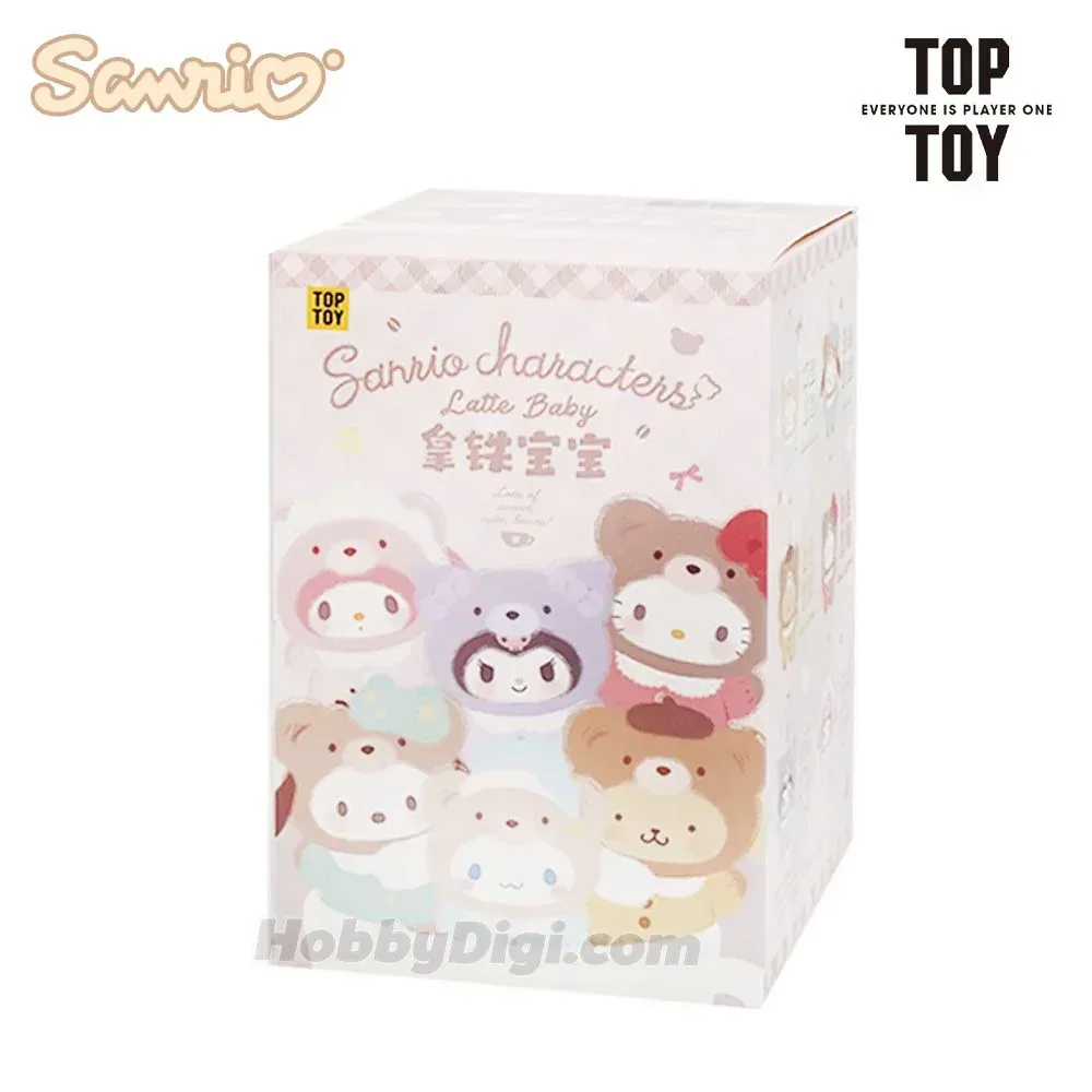 Sanrio Characters Latte Baby Series Plush Keychain Mystery Box - Image 9