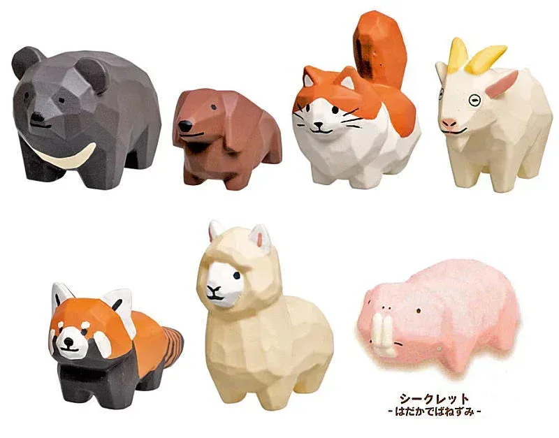 Animal Attraction Seiji Kawasaki Wood Carving Animals Figure Vol.2 Gashapon