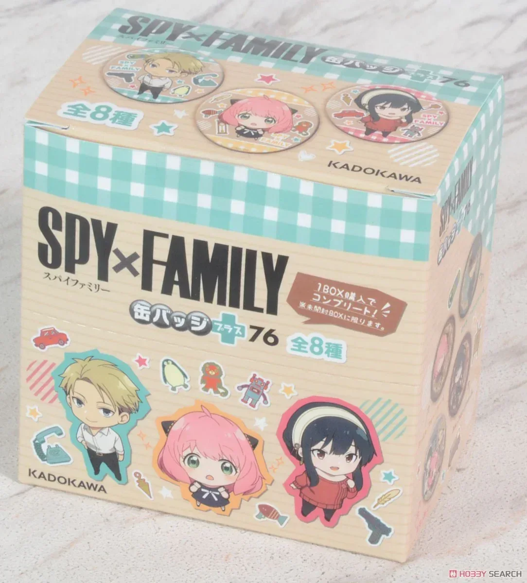 SPY×FAMILY Chibi Badge Mystery Box - Image 2