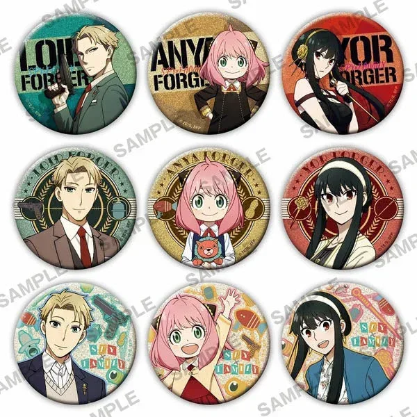SPY × FAMILY Kirakira Can Badge Mystery Box - Image 2