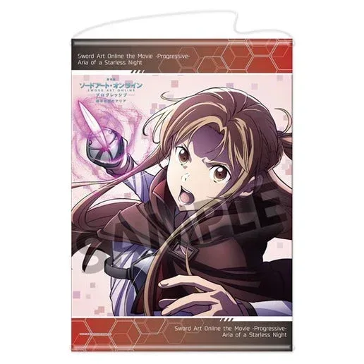 Sword Art Online the Movie Progressive: Aria of a Starless Night B2 Tapestry Asuna Hanging Canvas Prints