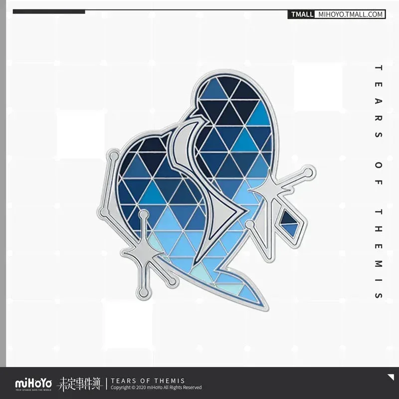 Tears of Themis Collection Series Commemorative Metal Badge Vol.1 - Image 5