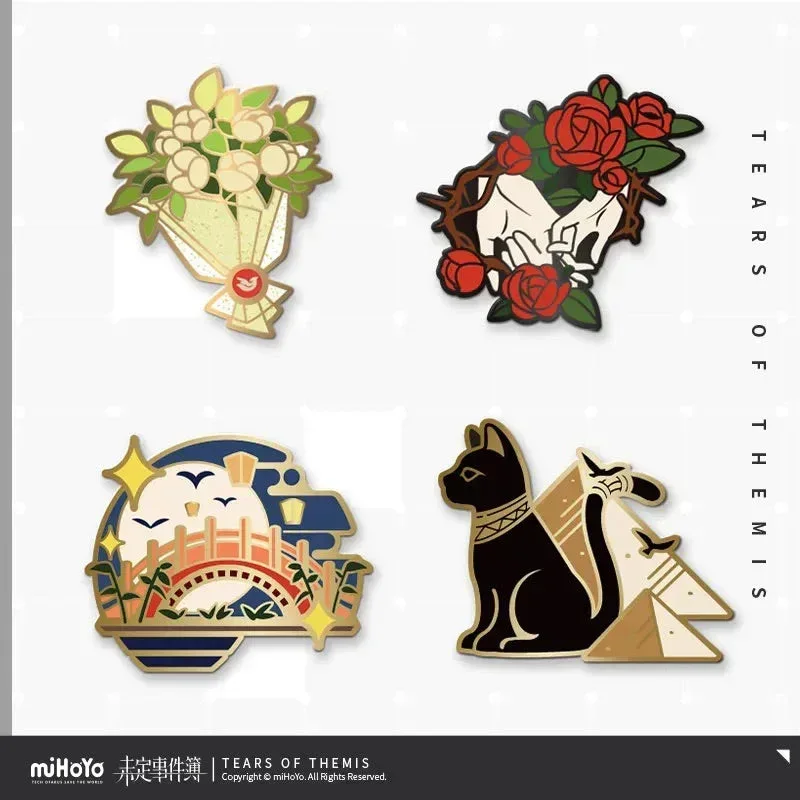 Tears of Themis Collection Series Commemorative Metal Badge Vol.4