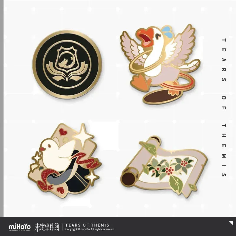 Tears of Themis Collection Series Commemorative Metal Badge Vol.5