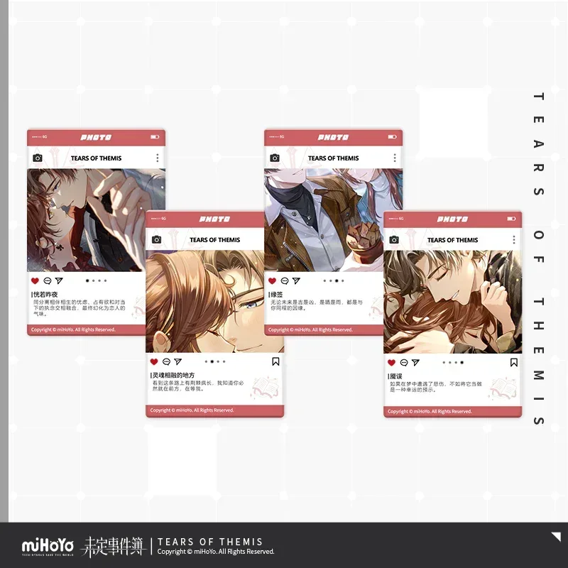 Tears of Themis Collection Series Freeze Frame CG Acrylic Phase Card Vol.9 - Image 4