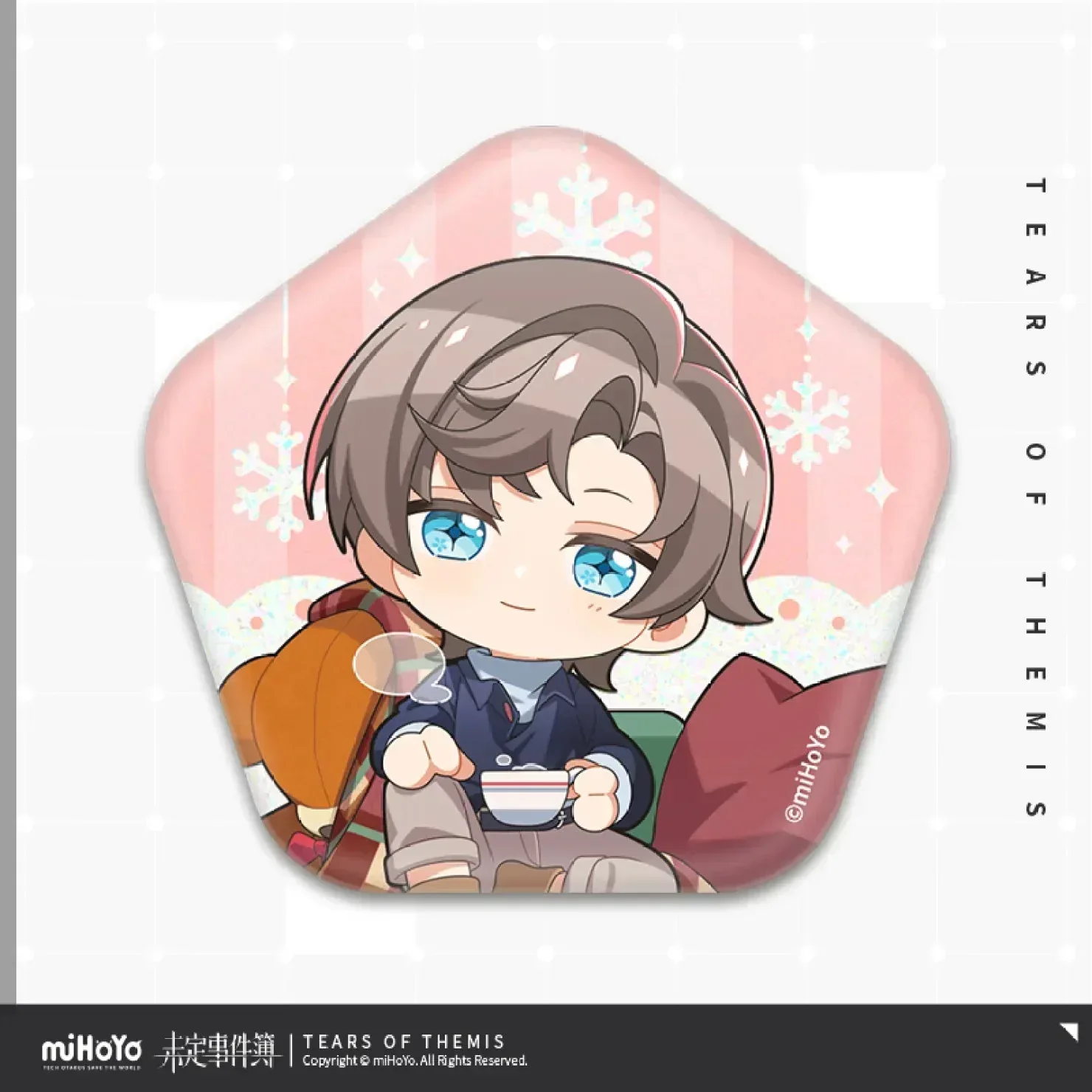 Tears of Themis Dong Ri Nuan Yi Series Chibi Tinplate Badge - Image 3