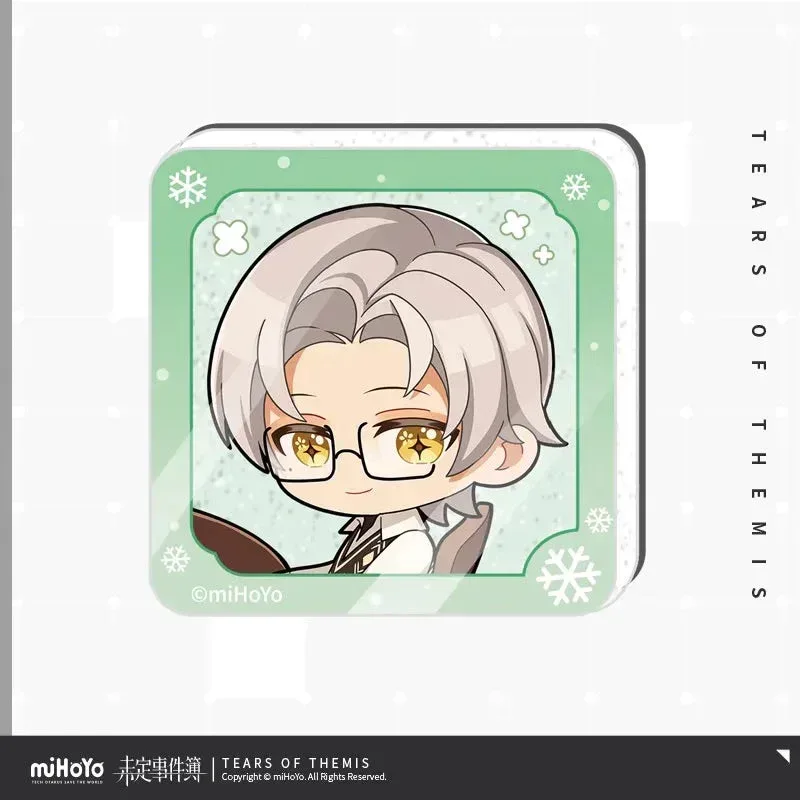 Tears of Themis Dong Xue Ji Nian Series Chibi Acrylic Refrigerator Magnet Set - Image 3