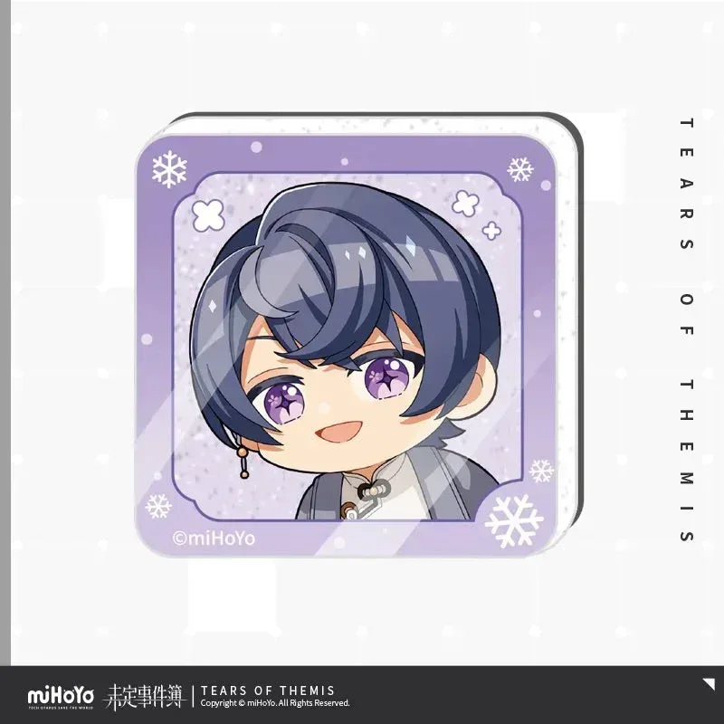 Tears of Themis Dong Xue Ji Nian Series Chibi Acrylic Refrigerator Magnet Set - Image 4
