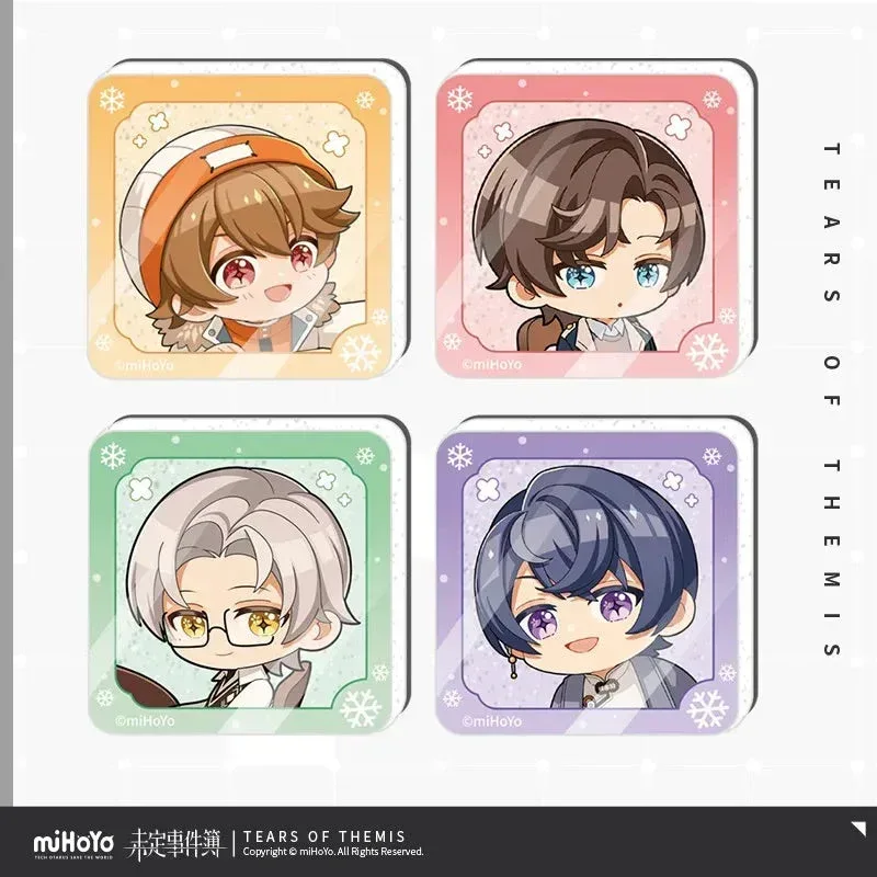 Tears of Themis Dong Xue Ji Nian Series Chibi Acrylic Refrigerator Magnet Set - Image 5