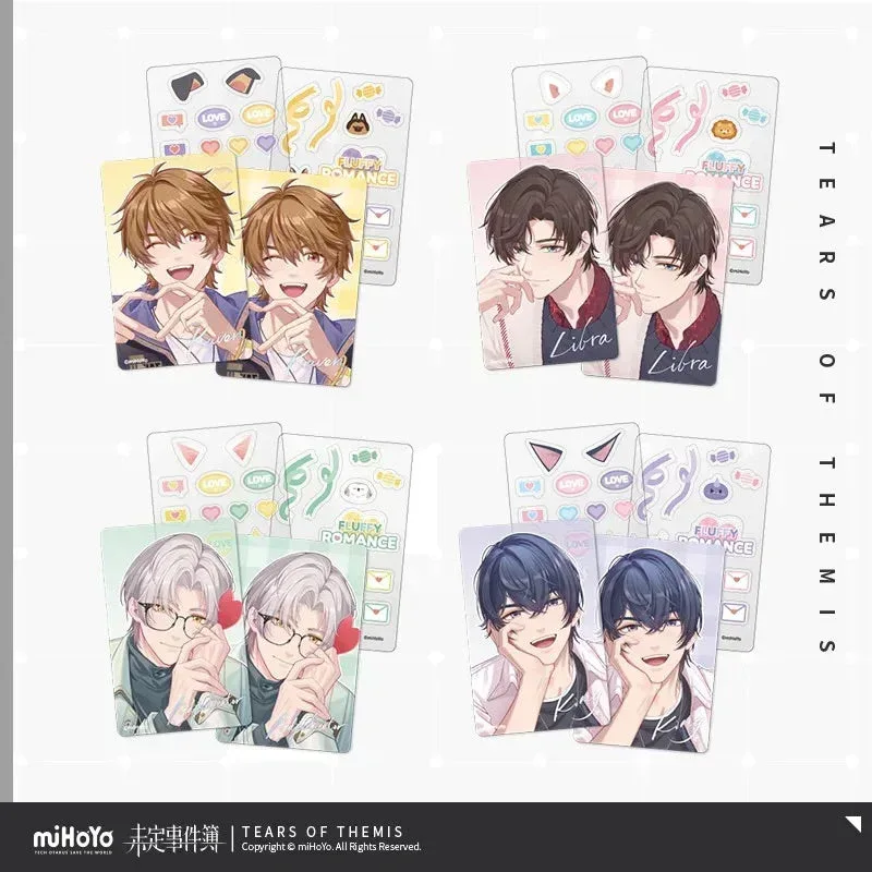 Tears of Themis Fluffy Romance Series Exclusive Photo Card Decoration Set