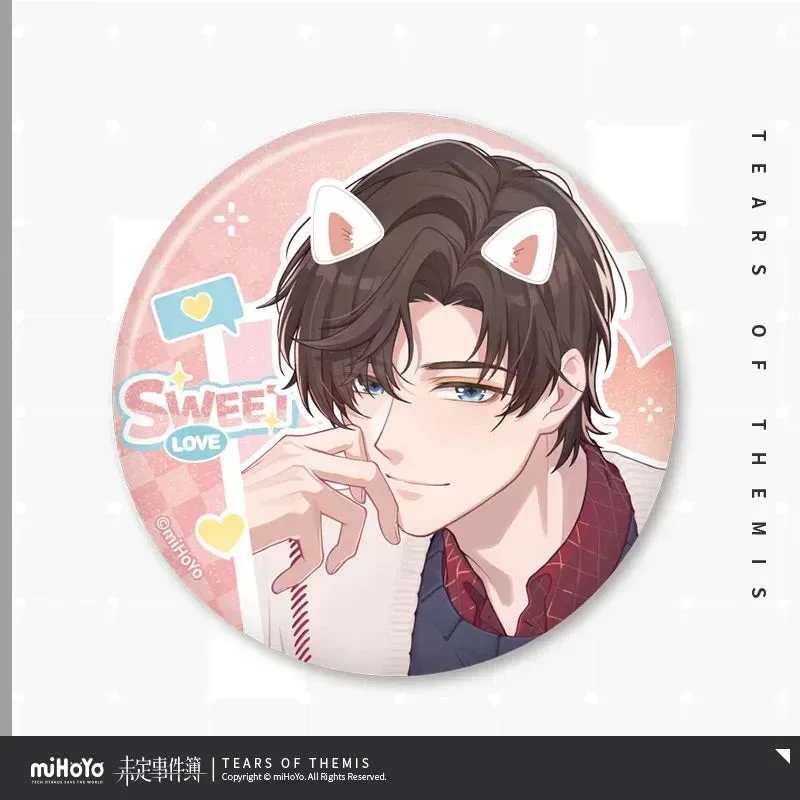Tears of Themis Fluffy Romance Series Tinplate Badge - Image 8