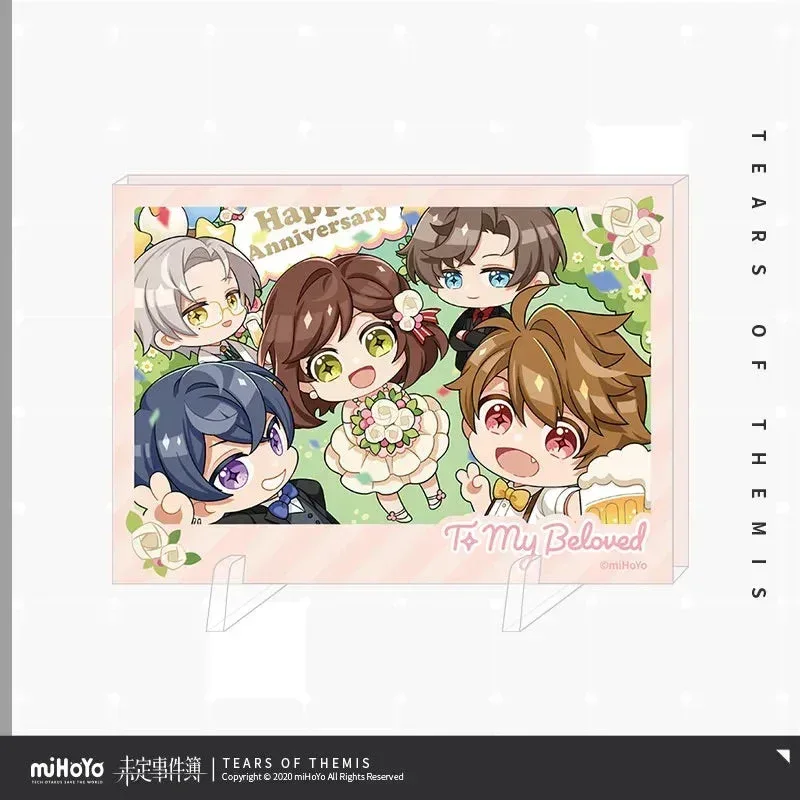 Tears of Themis Happy Anniversary Series Chibi Acrylic Refrigerator Magnet Ornament