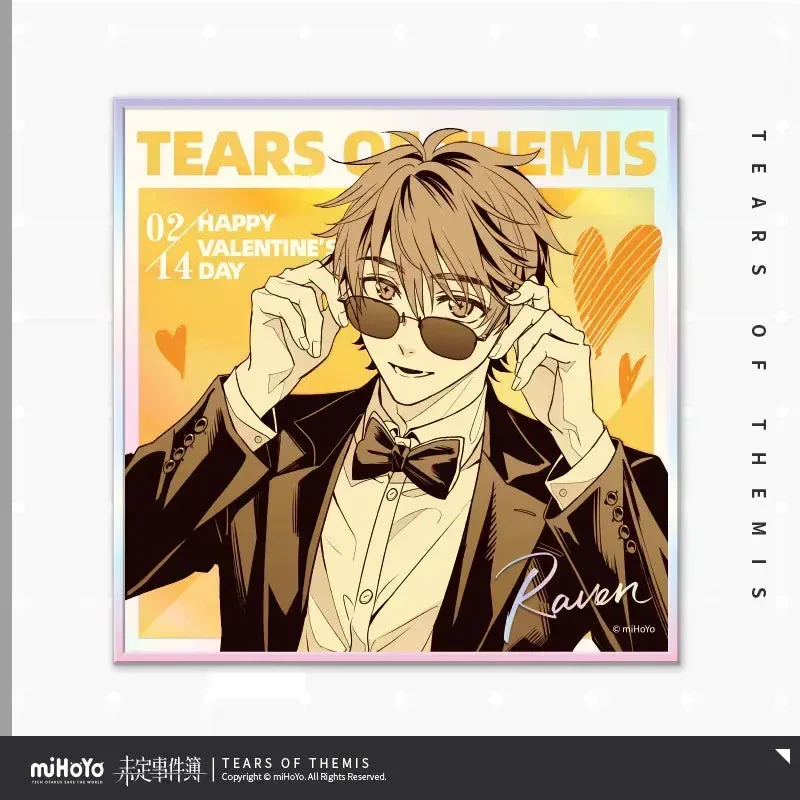 Tears of Themis Happy Valentine's Day Series Decorative Shikishi Cardboard - Image 2
