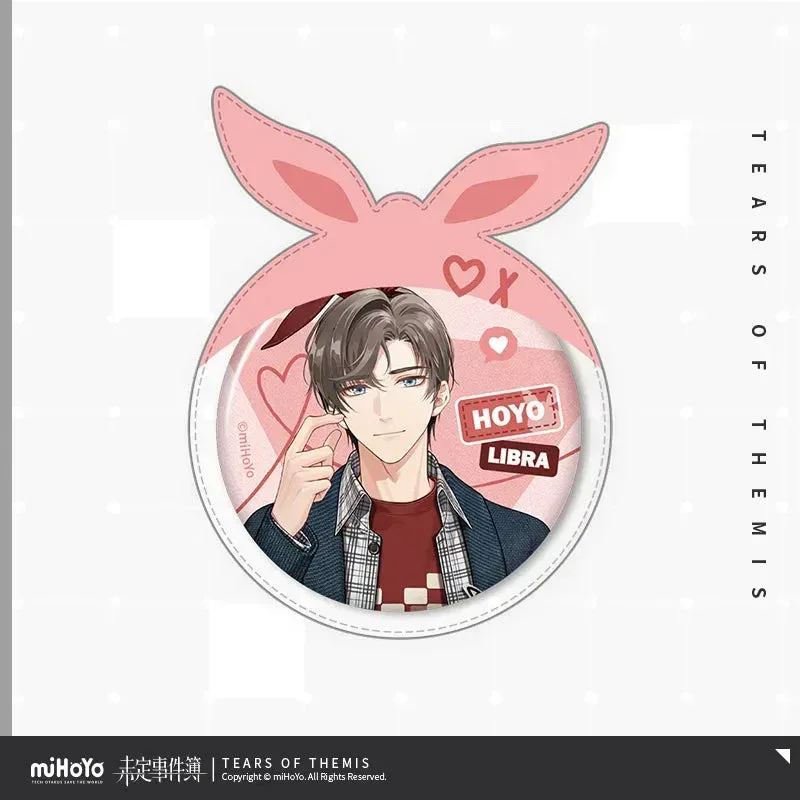 Tears of Themis Happy White Day Series Tinplate Badge & Case Set - Image 3