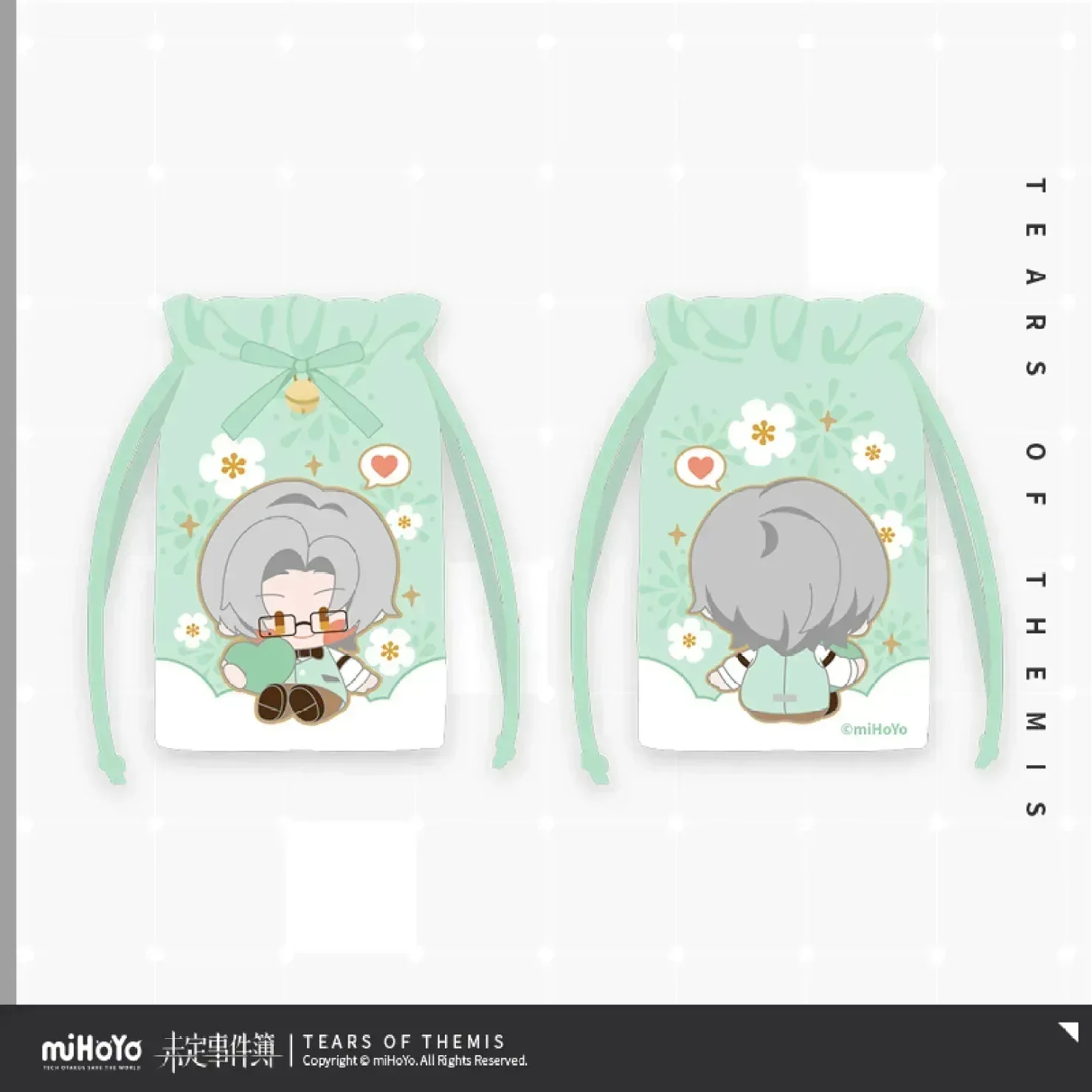 Tears of Themis Mi Yu Xun Xin Series Chibi Embroidered Amulet Pendant - Image 4
