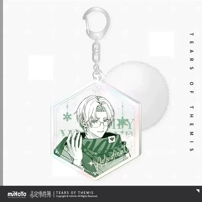 Tears of Themis Nuan Dong Yin Xiang Series Acrylic Glitter Quicksand Pendant - Image 5