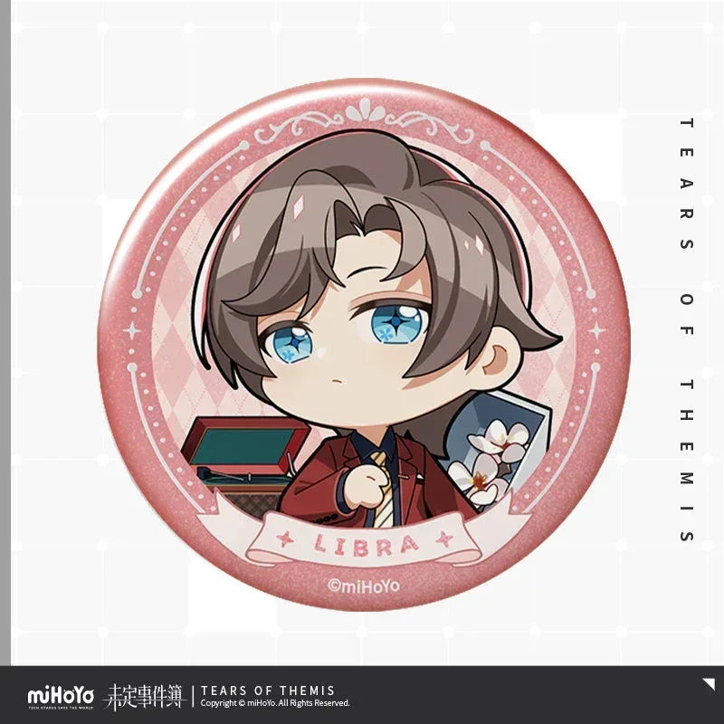 Tears of Themis Qing Yuan Yao Yue Series Chibi Tinplate Badge - Image 3