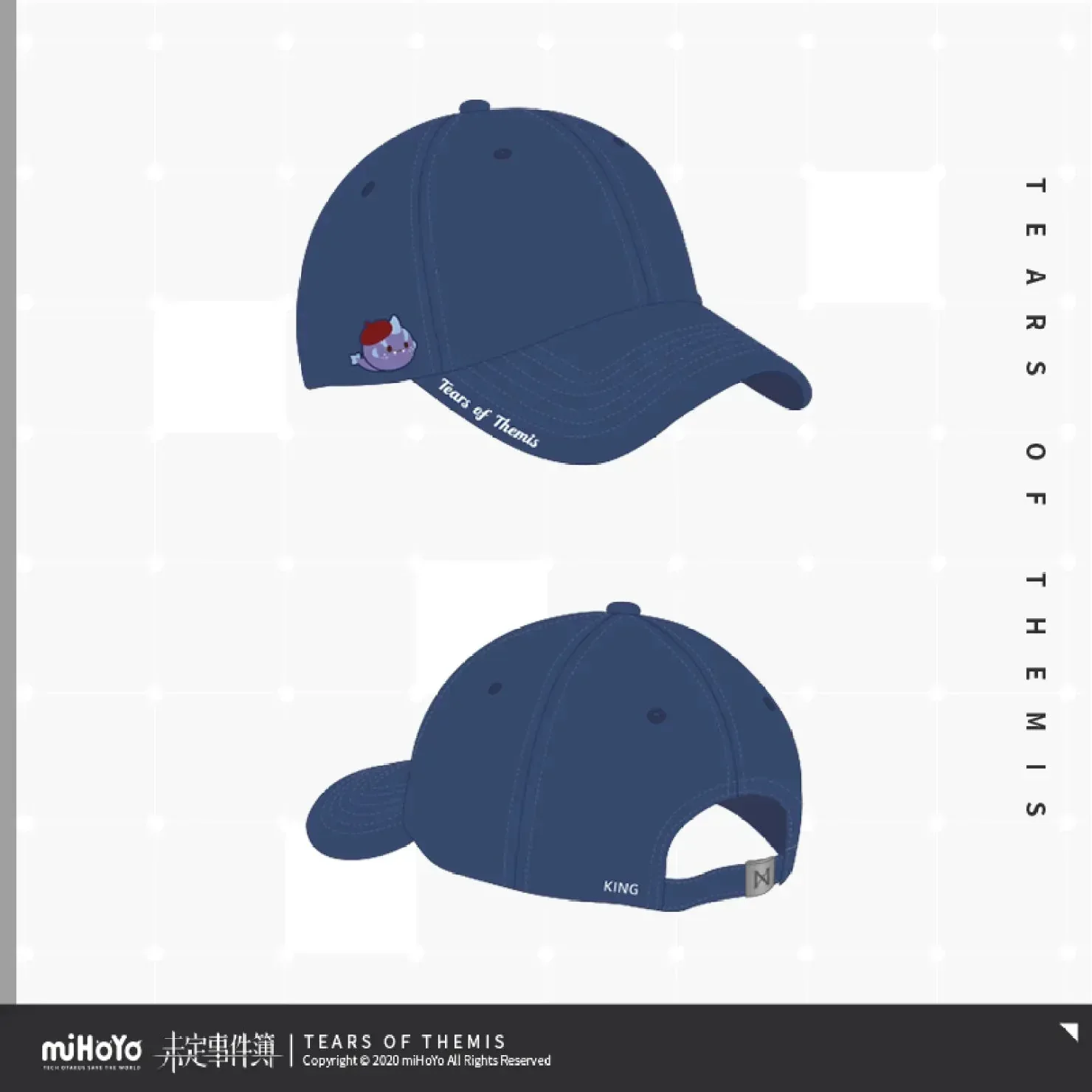 Tears of Themis Sui Xing Series Embroidered Baseball Cap - Image 5