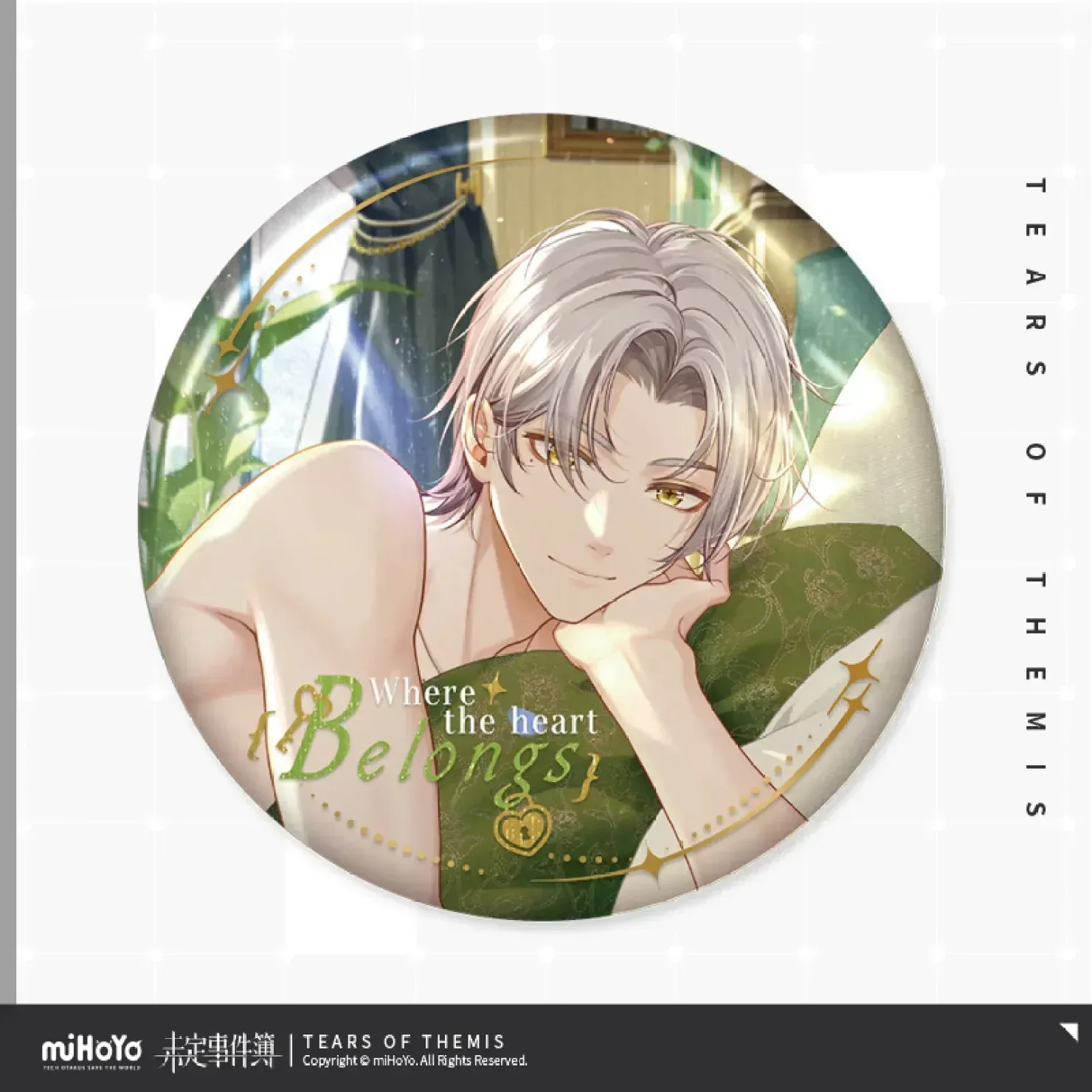 Tears of Themis Where The Heart Series Tinplate Badge - Image 9