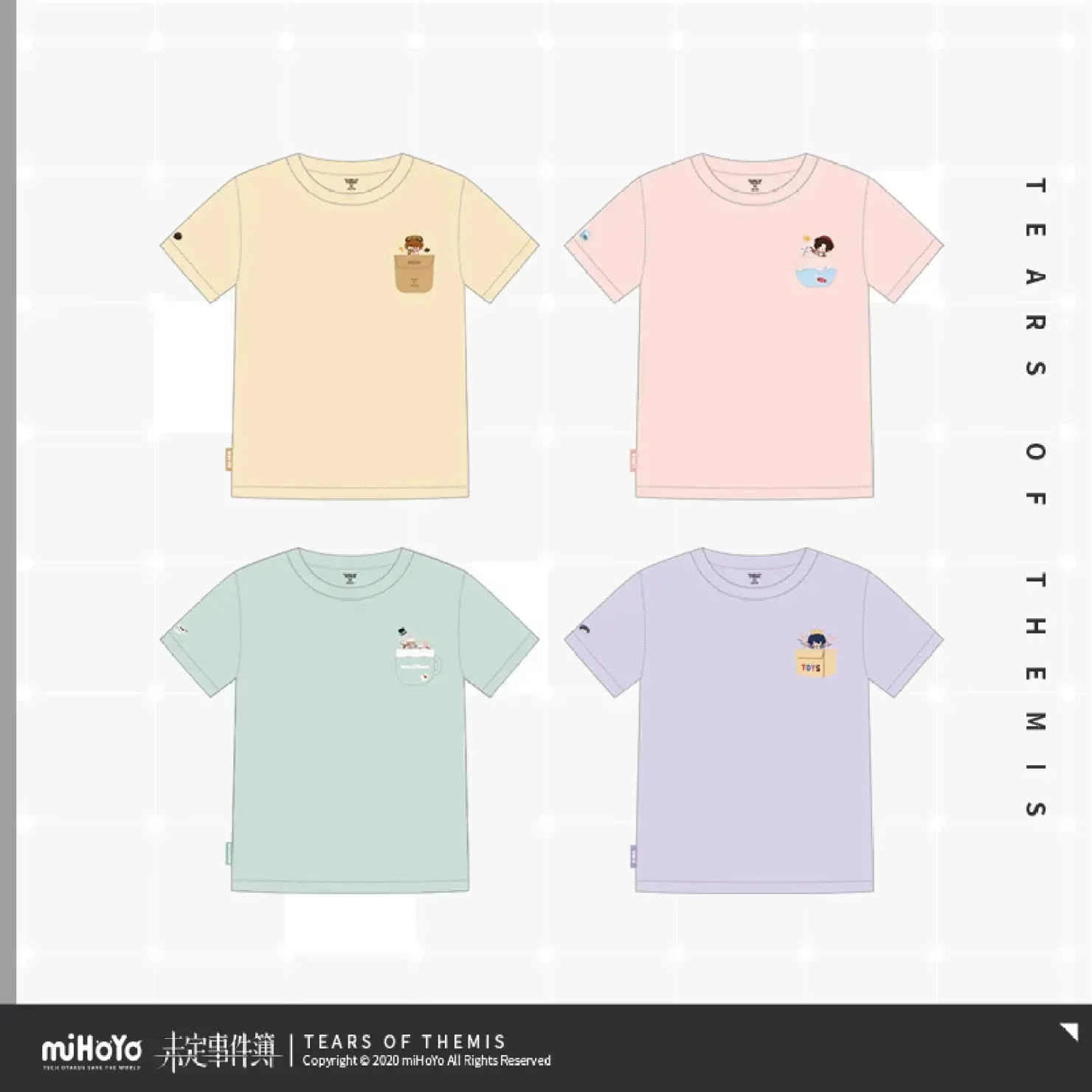 Tears of Themis Xian Xi Series T-shirt