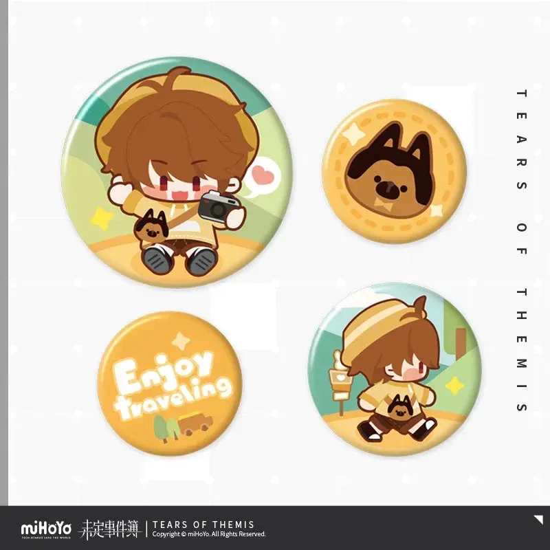 Tears of Themis You You Shi Guang Series Chibi Mini Tinplate Badge Set - Image 6