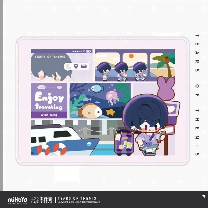 Tears of Themis You You Shi Guang Series Mini Character Printed Blanket - Image 5