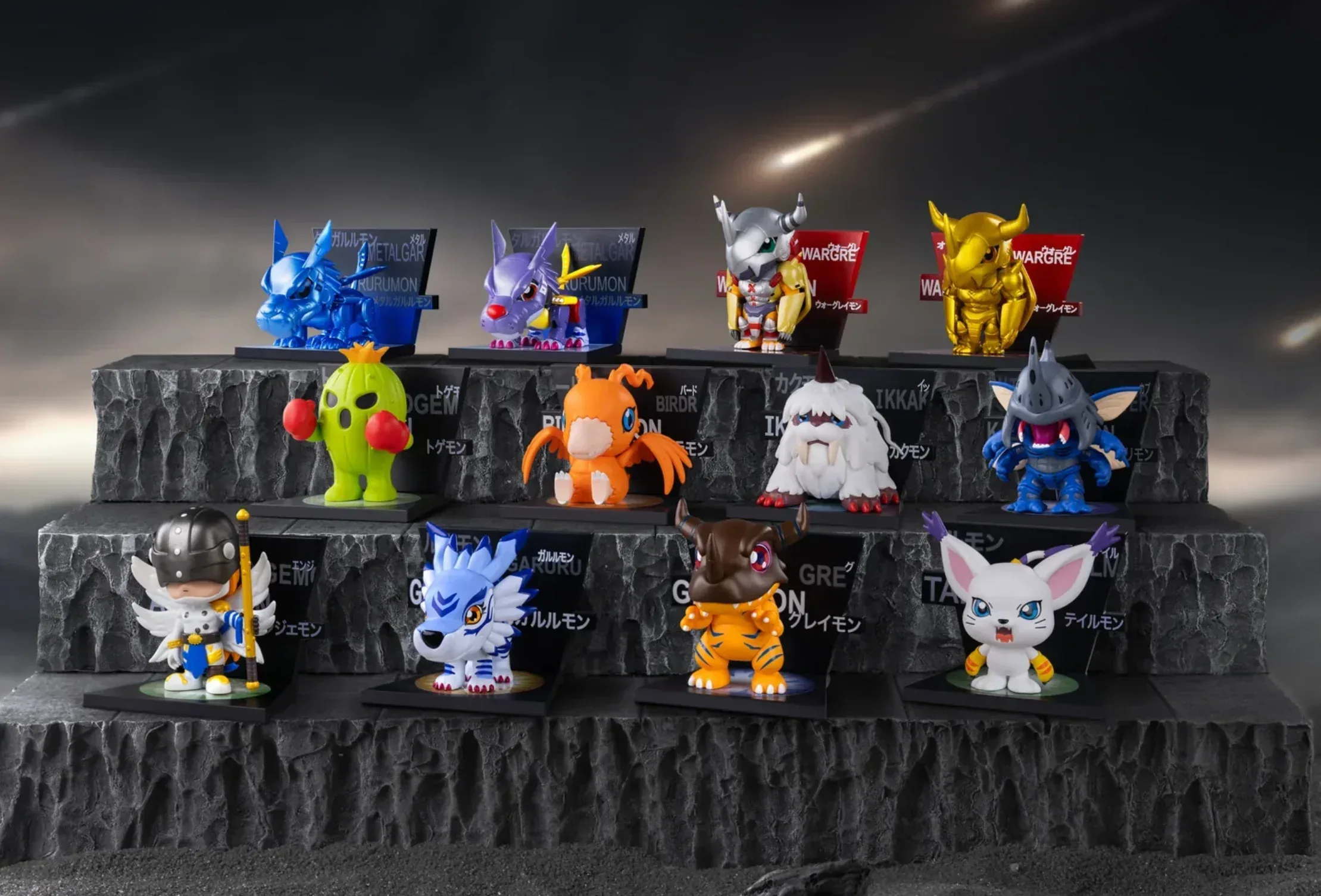 THE MONSTERS Digimon Adventure Fridge Magnet Series Figure Mystery Box - Image 4