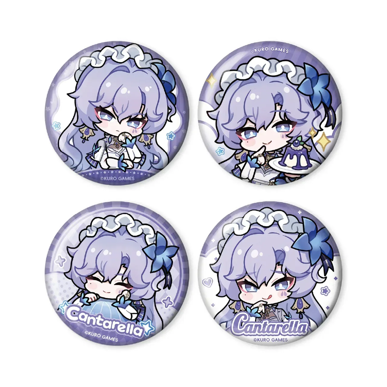 Wuthering Waves Emojis Series Mini Badge Set - Image 8