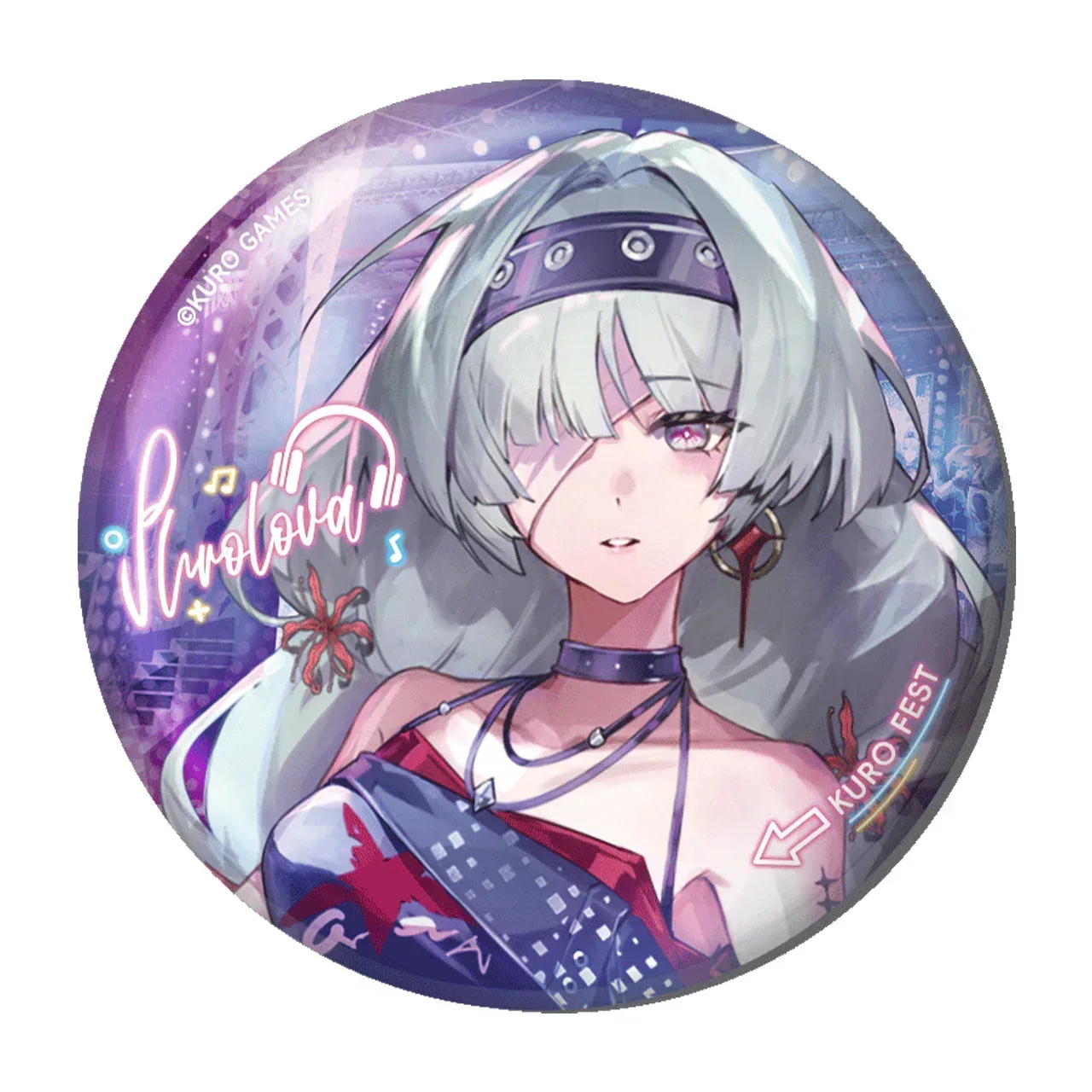 Wuthering Waves FEST Carnival Series Stage Moment Tinplate Badge - Image 7
