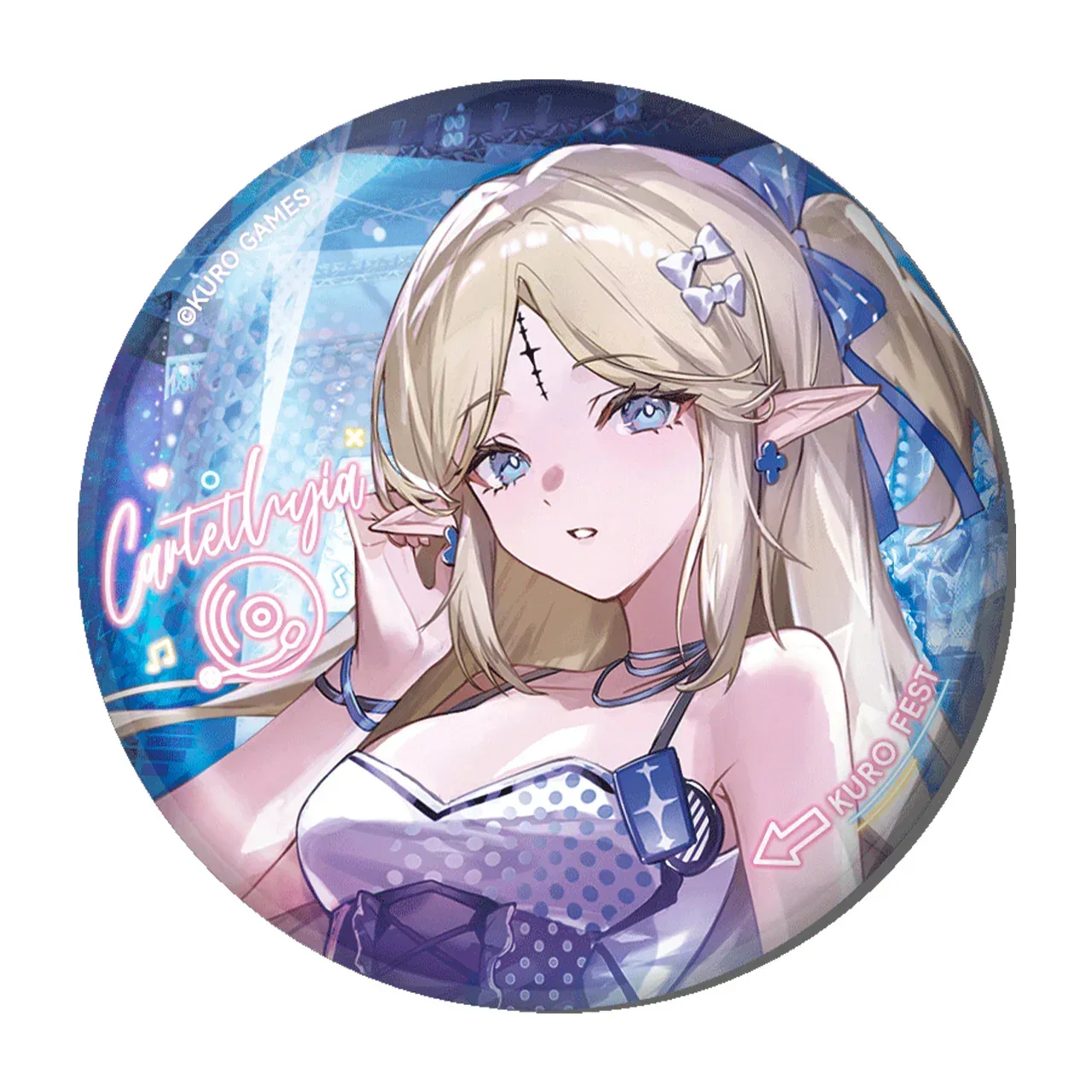 Wuthering Waves FEST Carnival Series Stage Moment Tinplate Badge - Image 9