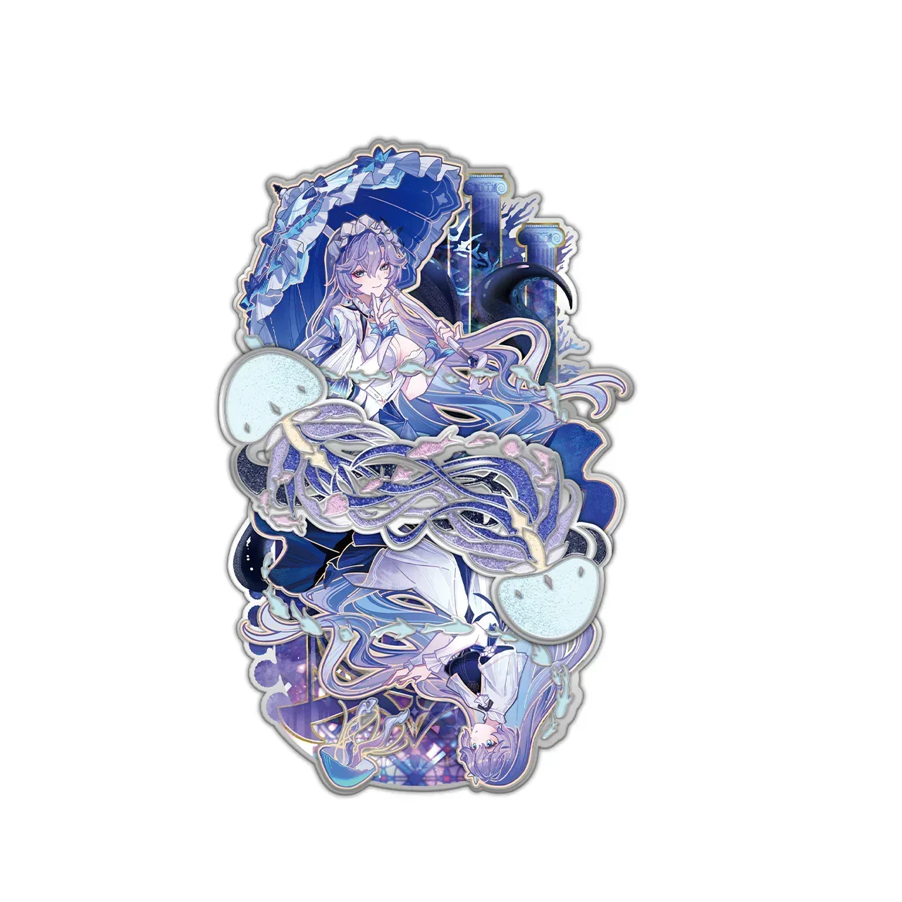 Wuthering Waves Inverted Series Collection Metal Badge - Image 7