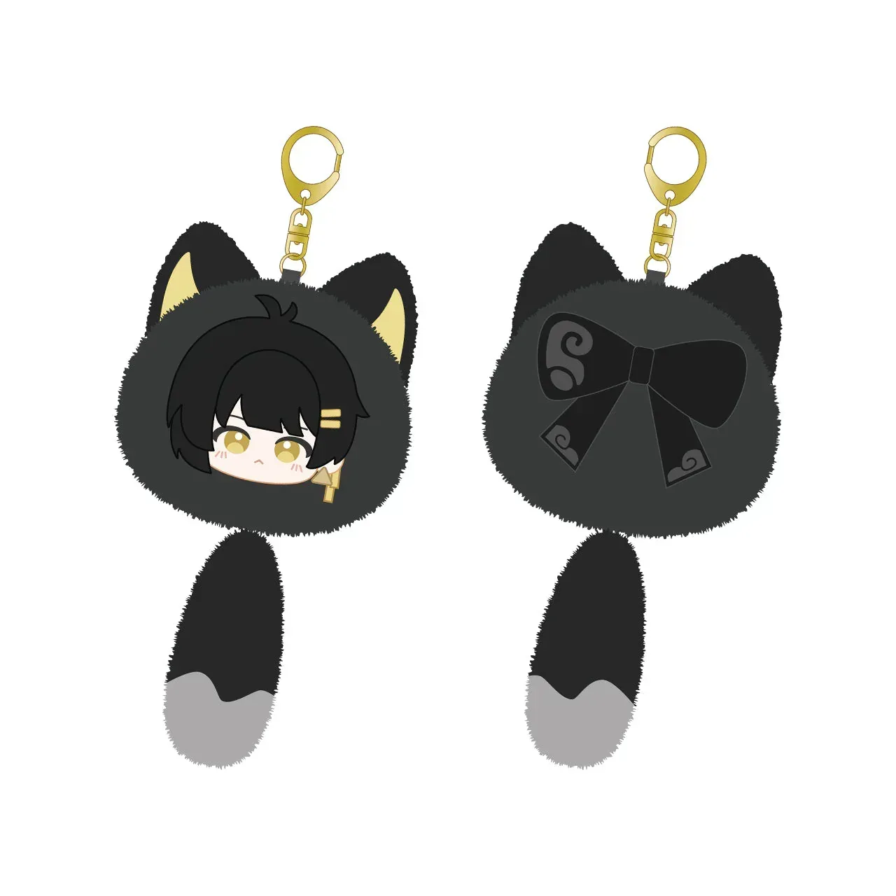 Wuthering Waves Meow Resonator Themed Plush Cube Keychain - Image 8