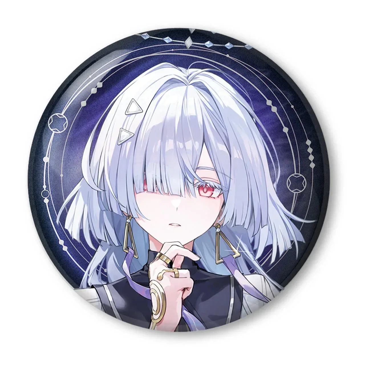 Wuthering Waves Resonator Theme Glittering Shikishi Badge (Chisa, Lynae, Mornye) - Image 3