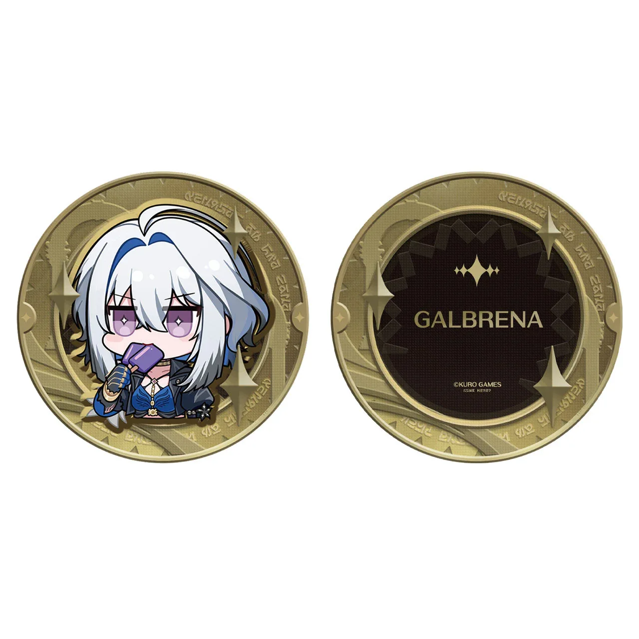 Wuthering Waves Resonator Theme Metal Commemorative Coin - Image 2