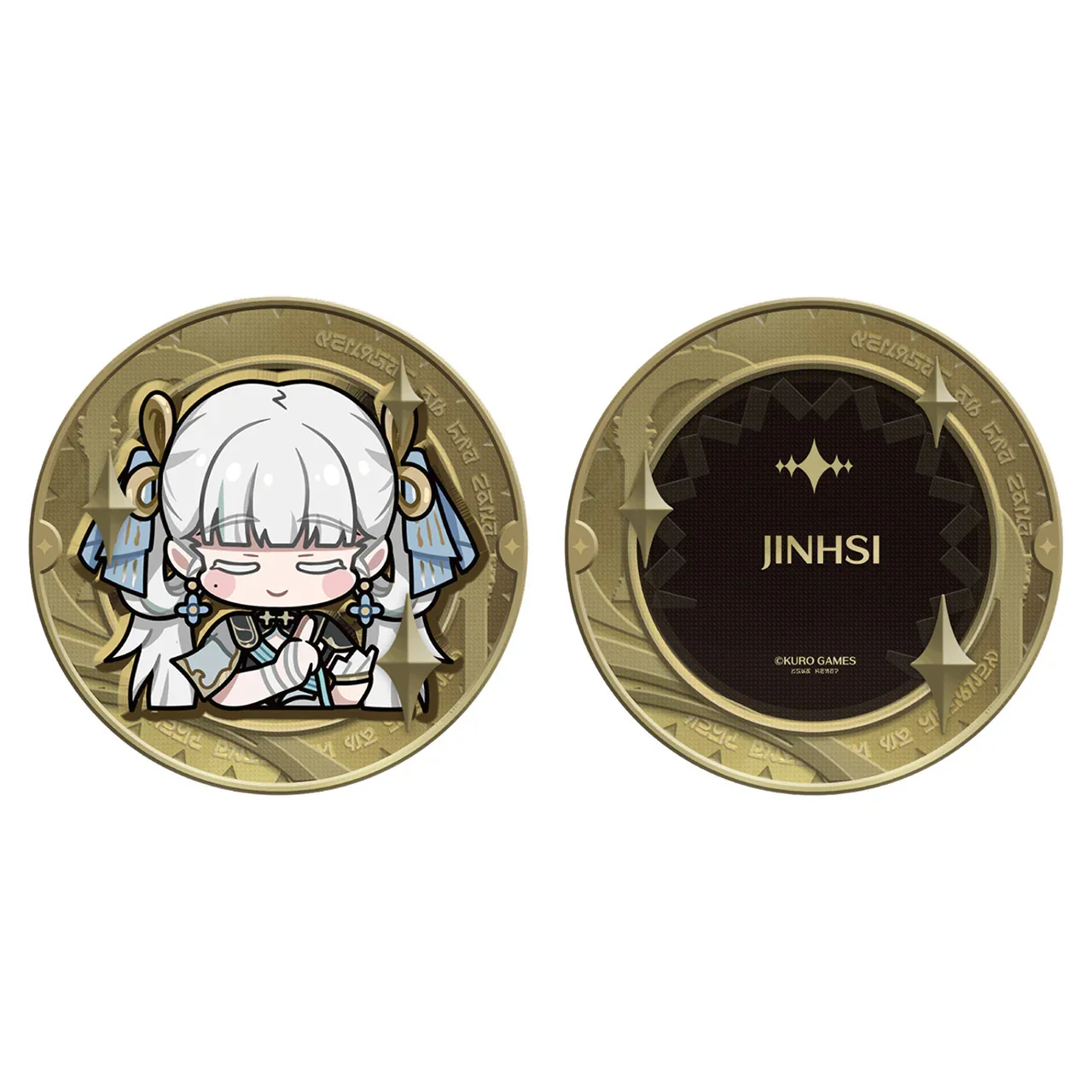 Wuthering Waves Resonator Theme Metal Commemorative Coin - Image 3
