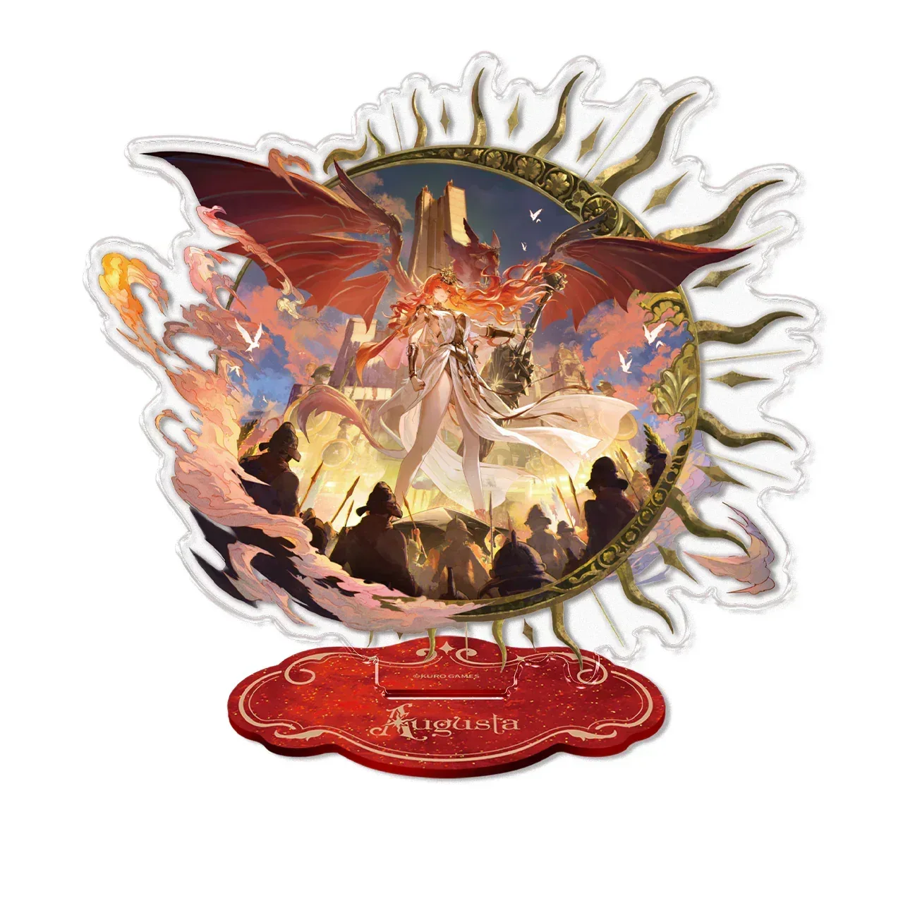 Wuthering Waves Resonator Theme Scene Acrylic Stand (Augusta, Iuno) - Image 3