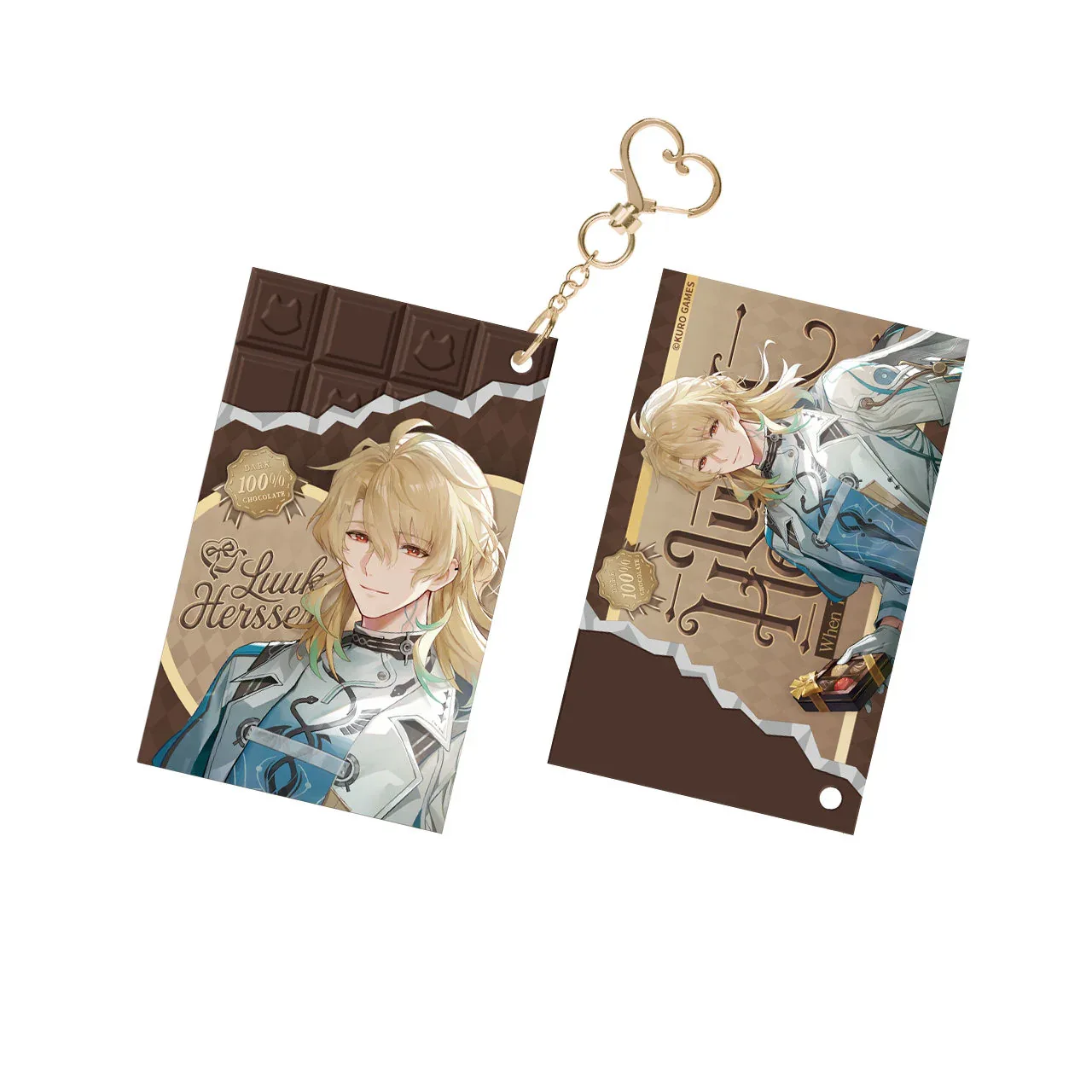 Wuthering Waves Tender Heart Series Chocolate Keychain (Luuk Herssen, Mornye) - Image 4