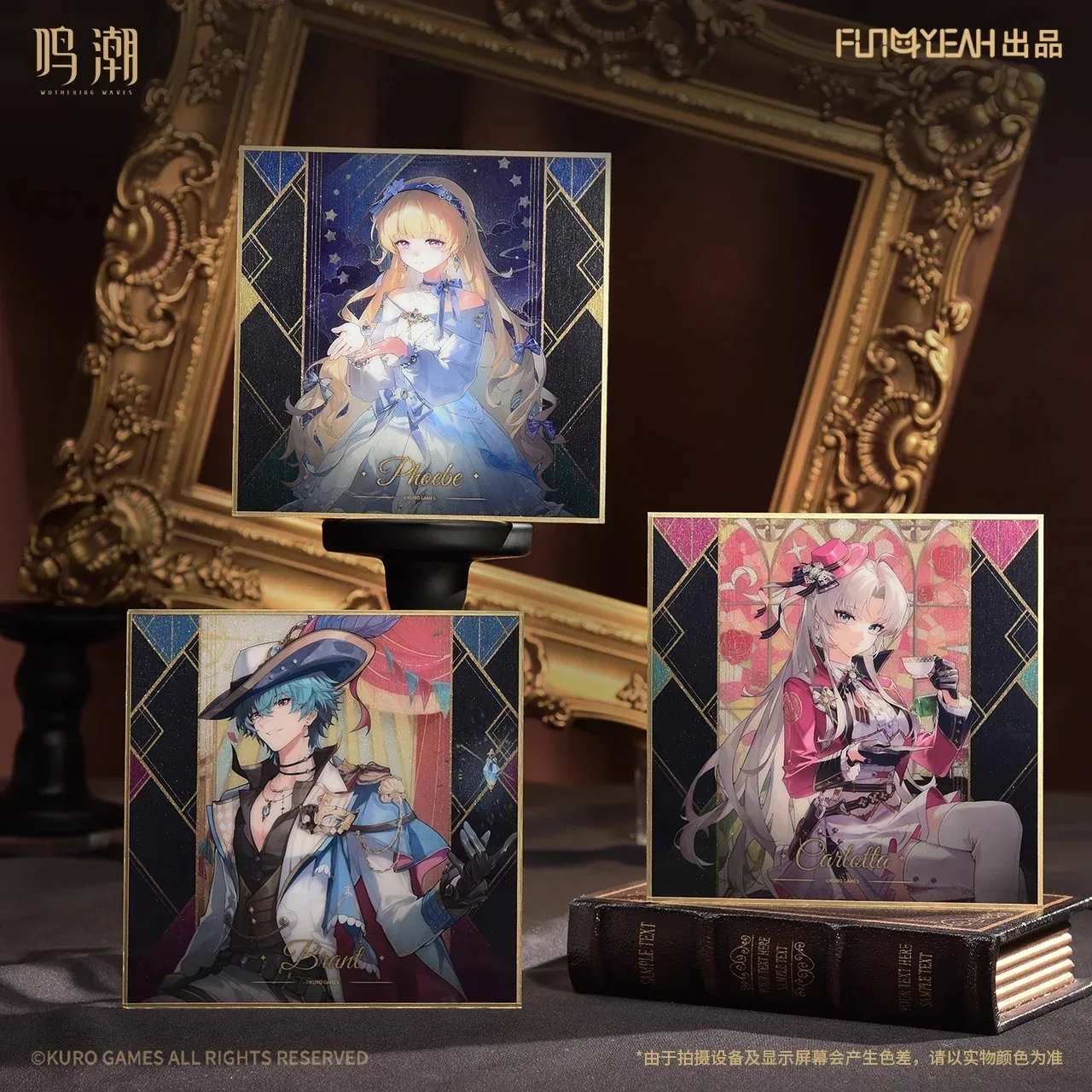 Wuthering Waves Velvet Flux Series PET Shikishi Cardboard