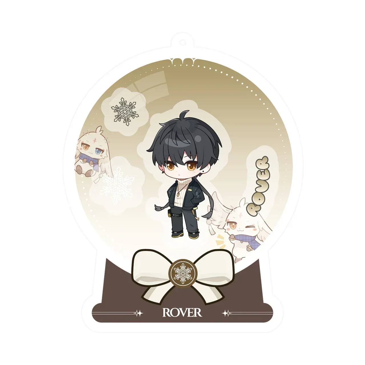 Wuthering Waves Winter Invitation Series Chibi Happy Shake Keychain - Image 6