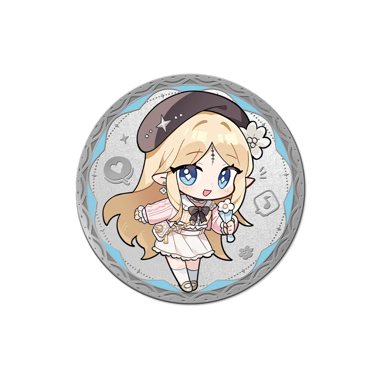 Wuthering Waves x KAKACODE Cleaar Sky Resonance Series Chibi Commemorative Coin - Image 2
