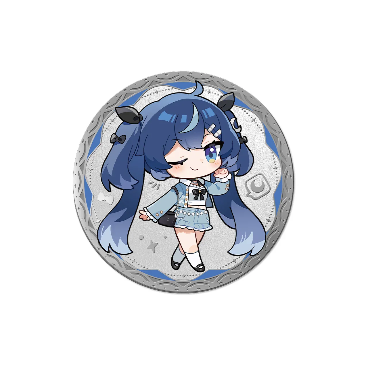 Wuthering Waves x KAKACODE Cleaar Sky Resonance Series Chibi Commemorative Coin - Image 4