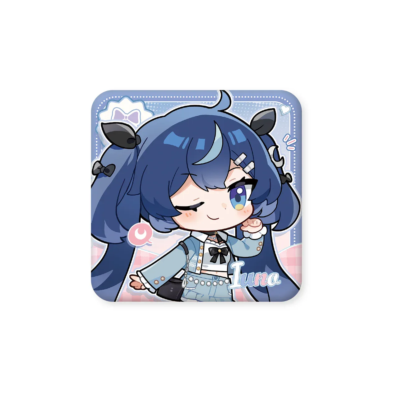 Wuthering Waves x KAKACODE Cleaar Sky Resonance Series Chibi Tinplate Badge - Image 4
