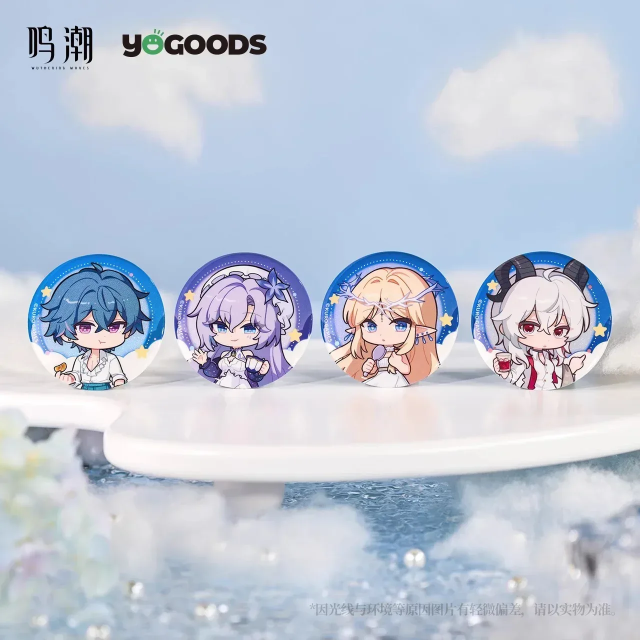Wuthering Waves x Yogoods Midsummer Night's Melody Series Tinplate Badge Mystery Box - Image 2