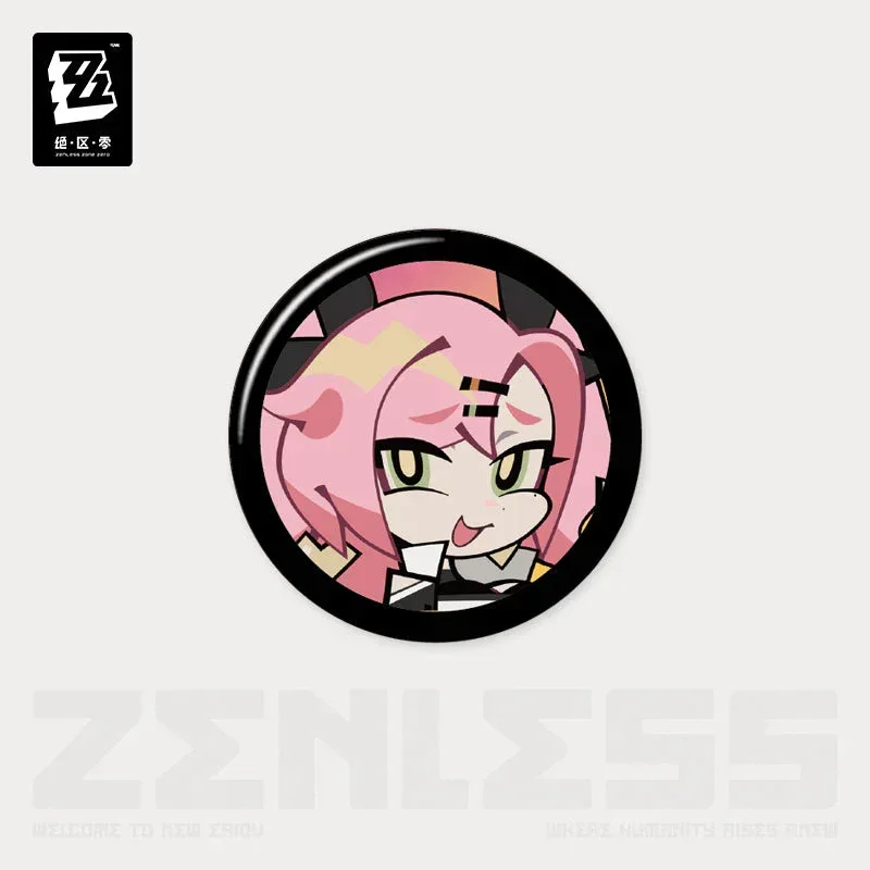 Zenless Zone Zero Affinity Excellent Series Agent Avatar Mini Badge Mystery Box Vol.1 - Image 2