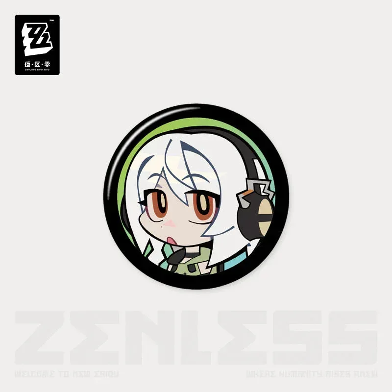 Zenless Zone Zero Affinity Excellent Series Agent Avatar Mini Badge Mystery Box Vol.1 - Image 3