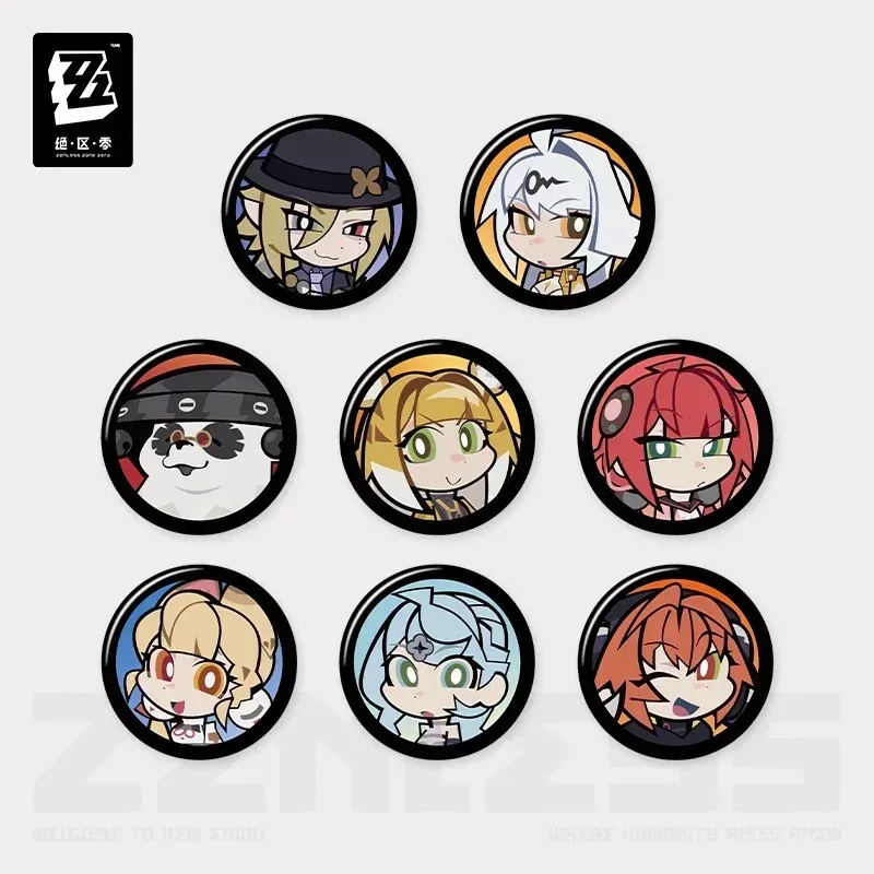 Zenless Zone Zero Affinity Excellent Series Agent Avatar Mini Badge Mystery Box Vol.5 - Image 3
