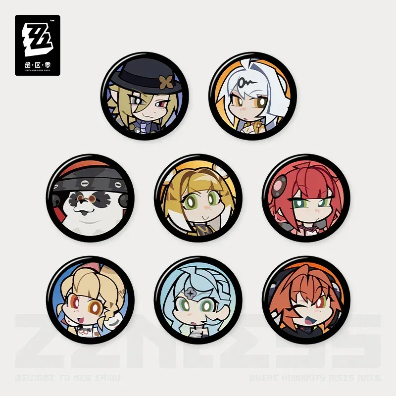 Zenless Zone Zero Affinity Excellent Series Agent Avatar Mini Badge Mystery Box Vol.5 - Image 6