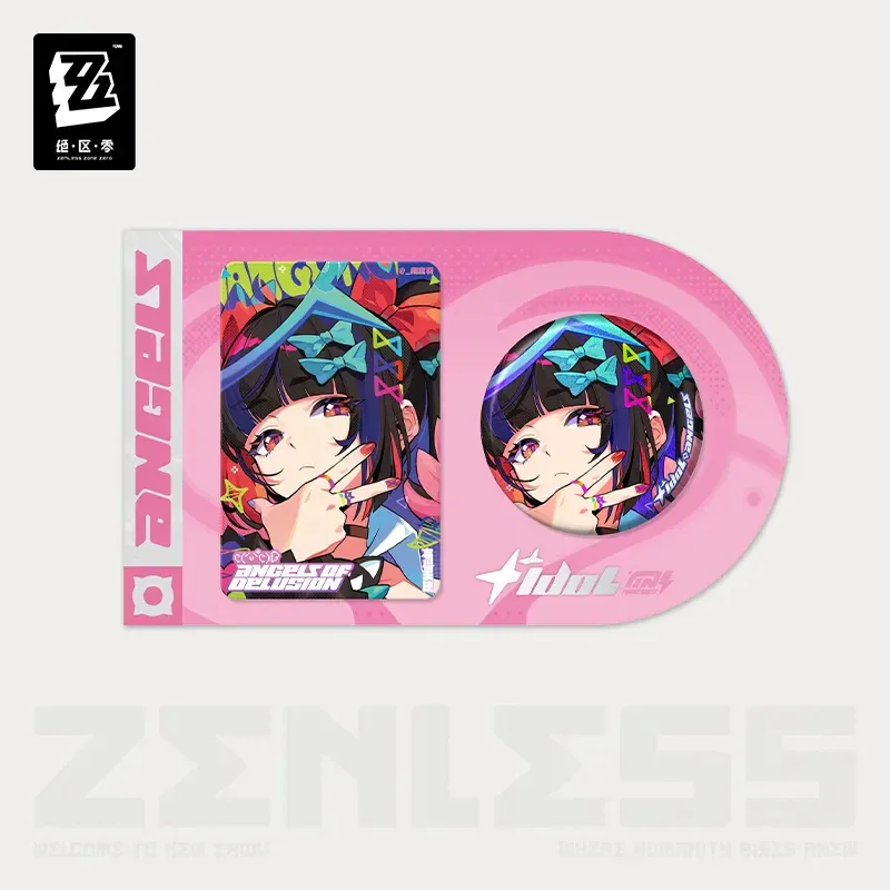 Zenless Zone Zero Angels of Delusion Series Badge & Mini Card Set - Image 4